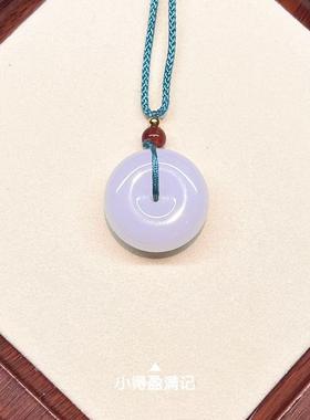 澜山疗愈项链金丝玉喜水木