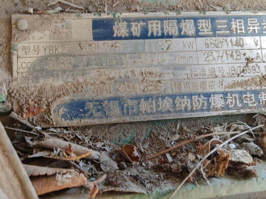 1月20日临汾煤矿用隔爆型三相异步电动机1台（规格型号：YBK2-200L2-622KW）网络拍卖公告
