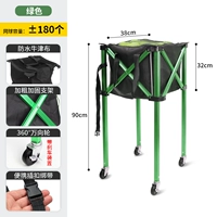 С тормозными колесами (зеленая модель)-может разместить 180 шаров