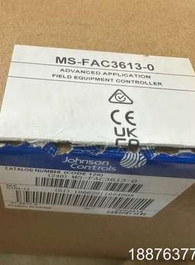 全新江森控制器MD-FAC3613-0 全新原装剩余一个议价