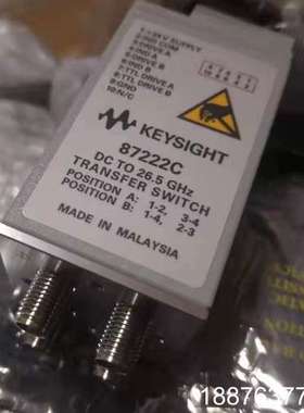 大量安捷伦/是德87222C 射频同轴微波开关 DC T议价