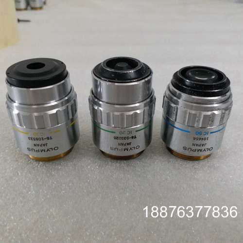 奥林巴斯金相显微镜物镜Neo splan三个，10x，20x议价