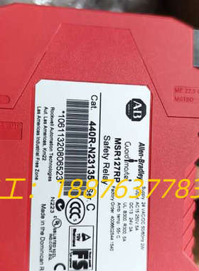 AB罗克韦尔安全继电器MSR127RP 型号440R-N23议价
