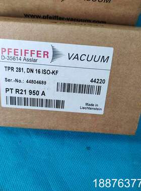 全新普发TPR281真空计 DN16 ISO-KF 原装正品议价