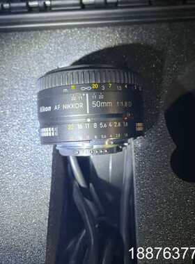 尼康 50mm F1.8D 单反镜头 原厂大光圈人像标头 性议价