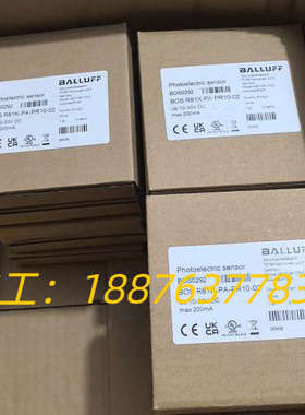BOS0292巴鲁夫全新原装BOS R81K-PA-PR10议价
