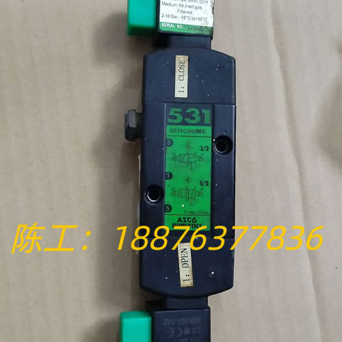 ASCO电磁阀SCG531C002MS,全新原装可议价