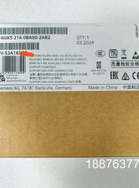 6GK5216-0BA00-2AB2  S年 原装原标议价