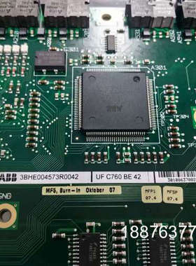 控制板卡UF C760 BE42原装现货3BHE004议价
