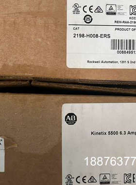 AB罗克韦尔Kinetix 5500 6.3 Amp伺服驱动议价