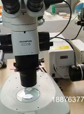 奥林巴斯SZX16荧光显微镜，成色如图，功能完好！配置齐全，议价