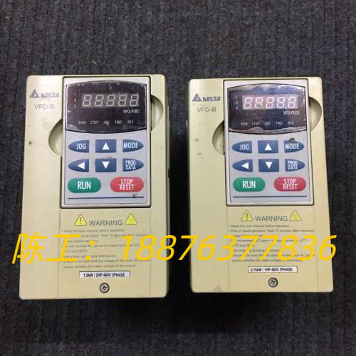 台达VFD-B系列变频器VFD007B43A一台，VFD01议价