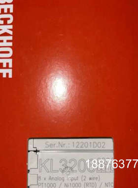 倍福模块 KL3208-0010  全新原装正品 包装齐全议价