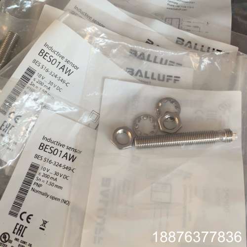 BES01AW传感器全新原装 巴鲁夫BES 516-324-议价