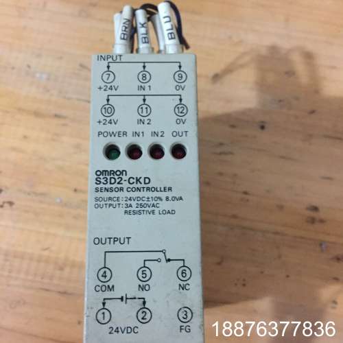 原装正品OMRONS3D2-CKD传感器控制器议价