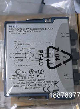 NI 9232声音振动采集模块，需要的直接拍