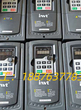 英威腾变频器GD300-004G-4，4.0kW三相，成色如议价