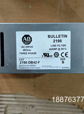 AB 2198-DB42-F电源滤波器议价