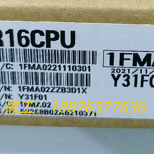 Mitsubishi/三菱R16CPU，全新原装正品未拆封的议价