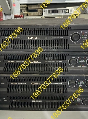美国QSC PL340 PL325数字功放 议价