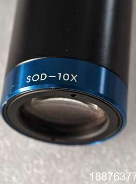 MORITEX SOD-10X高倍同轴光远心镜头，蓝色金属外议价