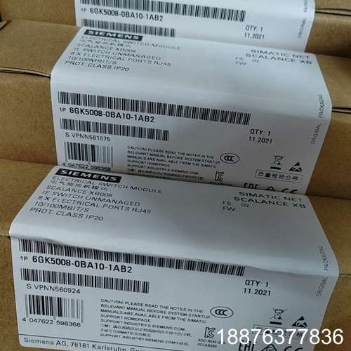 6GK5008-0BA10-1AB2 交换机 全新未拆议价