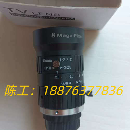 75mm TV Lens，工业相机镜头，视觉光学 commu议价
