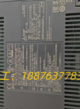 三菱MR-J4-70B伺服驱动器，进口拆机9成新。议价