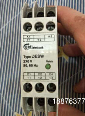 GEFI品牌，型号DESW，库存货，无包装有磨损议价