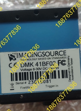 映美精 DMK 41BF02 黑白工业相机 1394A 接口 议价