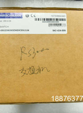 RS30-08020606SDAEHC9.0.04  赫斯曼议价