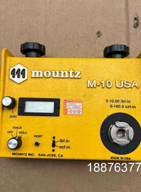美国MOUNTZ扭矩测试仪M-10 USA
