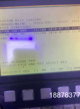 FANUC法那科，黑白屏升级彩屏。彩屏是原装日本夏普。质量保议价