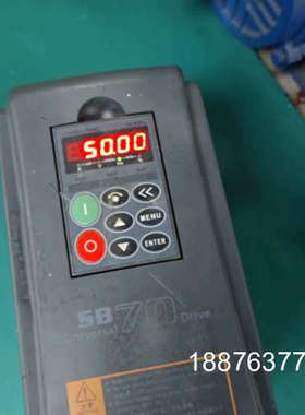 森兰变频器4KW，SB70G4，成色如图，功能完好无维修。拆议价