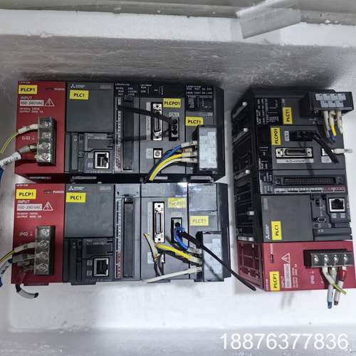 三菱L系列PLC一套  L06CPU-CM LD77MS4议价