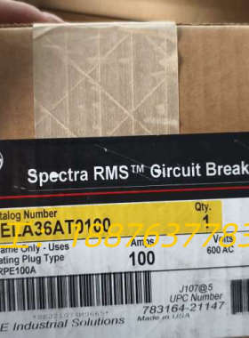 美国原装GE Spectra RMS断路器 SELA36AT议价