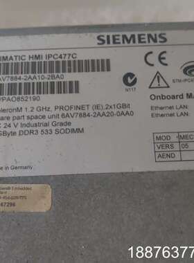 SIMATIC HMI IPC477C 6AV7884议价