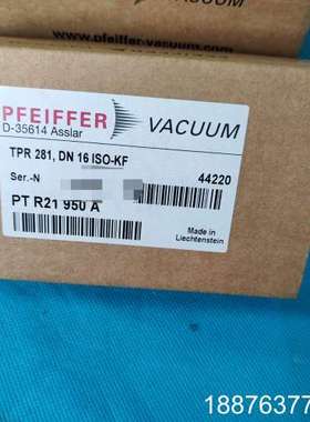 全新普发真空计zTPR281 DN16 ISO-KF出售，P议价