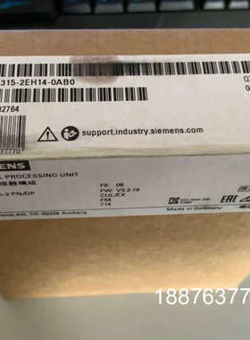 S7-300，CPU315-2PN/DP，6ES731