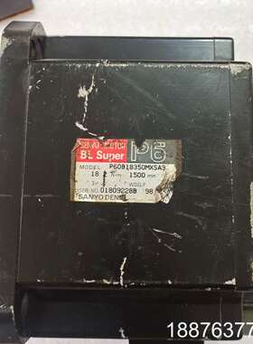 日本原装拆机件伺服电机P60B18350MXSA3包好用议价