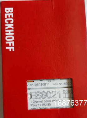 倍福模块 ES6021  原装正品 包装齐全 现货出售 链接议价