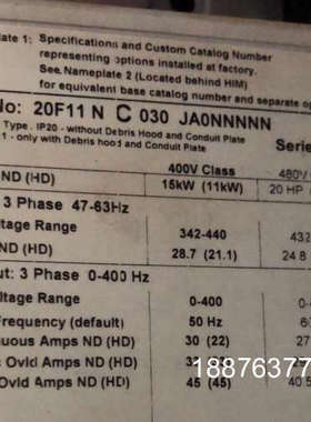 20F11NC030JA0NNNNN 询价购买议价