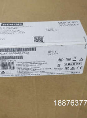 6GK5216-0BA00-2AC2   1台原装全新保内.