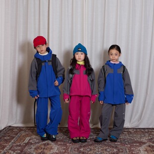 yummyrocky山系户外风软壳防风防水加绒抗静电冲锋外套 冲锋裤