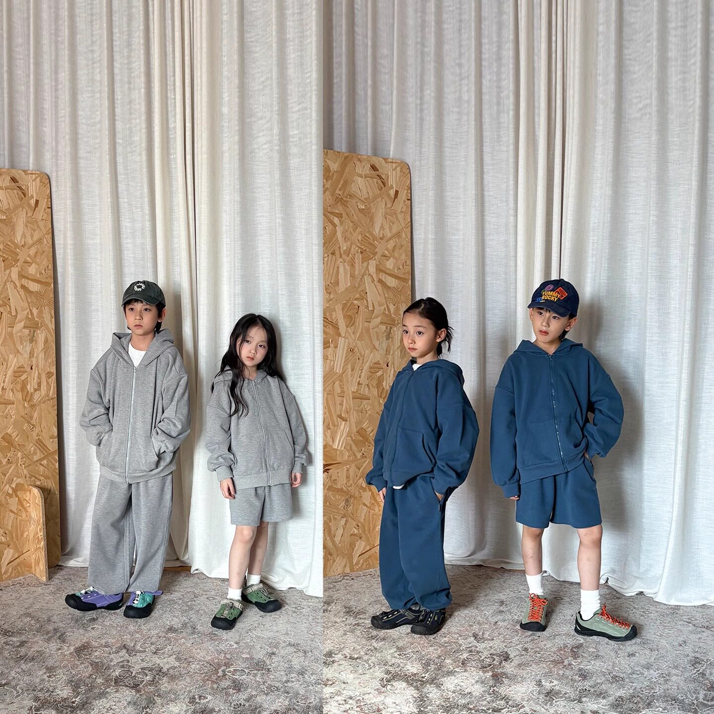 yummyrocky儿童卫衣外套2026年春季新款时尚百搭亲子运动休闲裤子,童装/婴儿装/亲子装,套装,淘宝优惠券,粉丝福利购,淘宝优惠卷