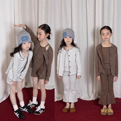 【满2减5】YR韩系小碎花超舒适开衫/吊带/喇叭裤/短裤薄款裤子夏