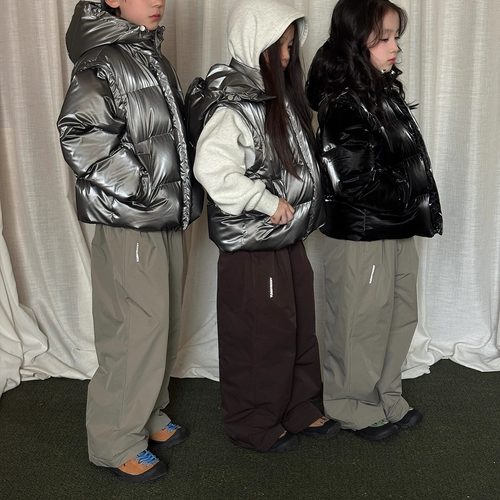 yummyrocky【3m新雪丽棉】防水防风魔术贴可调节腰双倍保暖棉裤