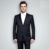 雅戈尔正品 TX28803单衣 藏青色纯色职业装 男式 羊毛西服上衣