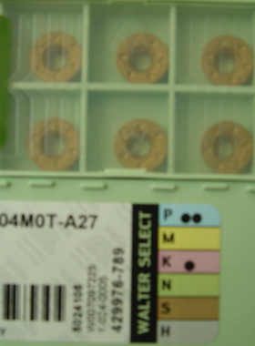 德国瓦尔特WALTER RDMW1204MOT-A27 WAP35 R6铣刀片