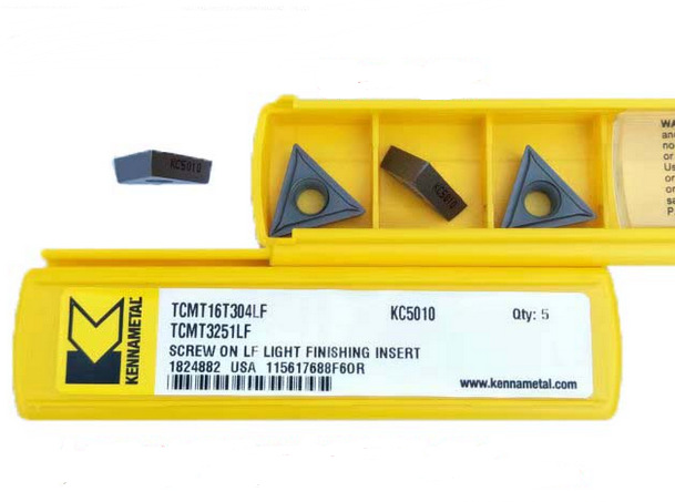 肯纳数控刀头TCMT16T304LF KCP25车削钢件 原装